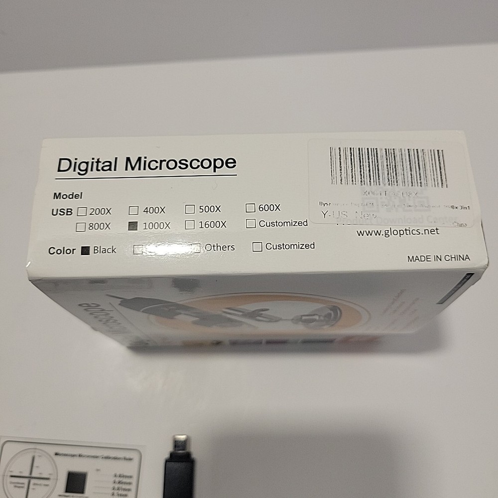 USB Digital Microscope 1000X Magnification Endoscope Video Camera PC Android