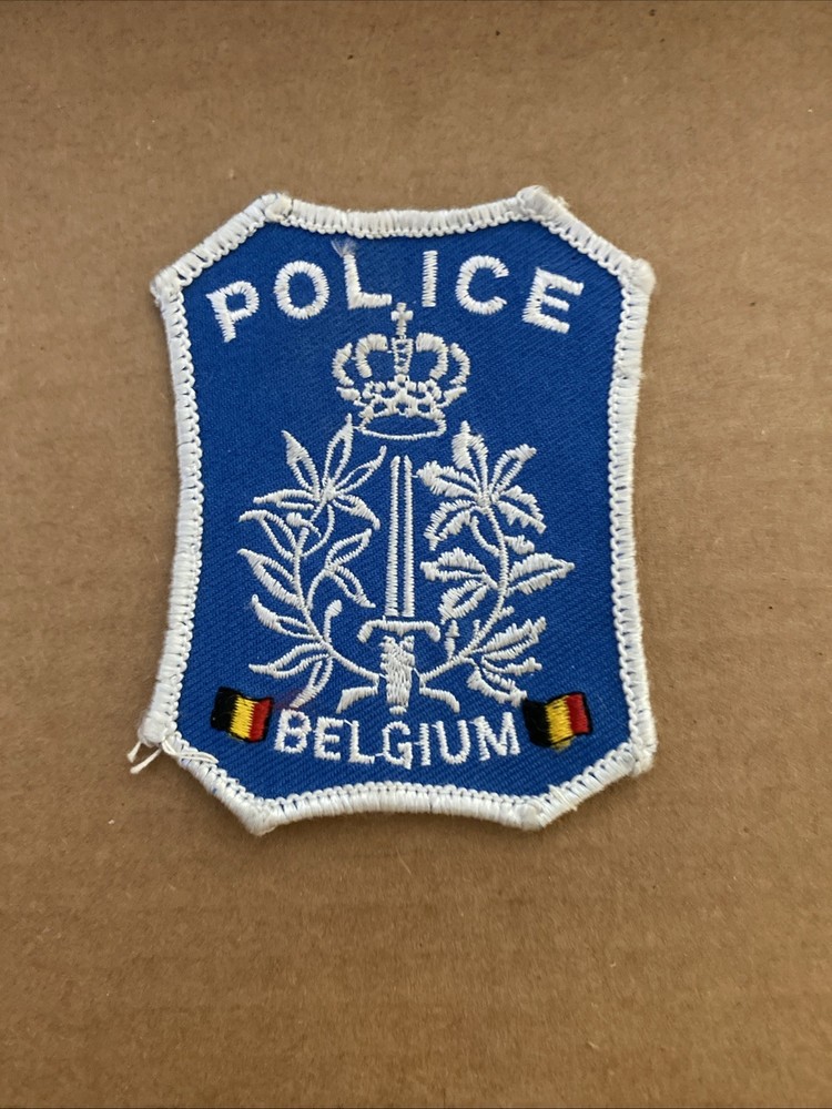 Police Patch Belgium