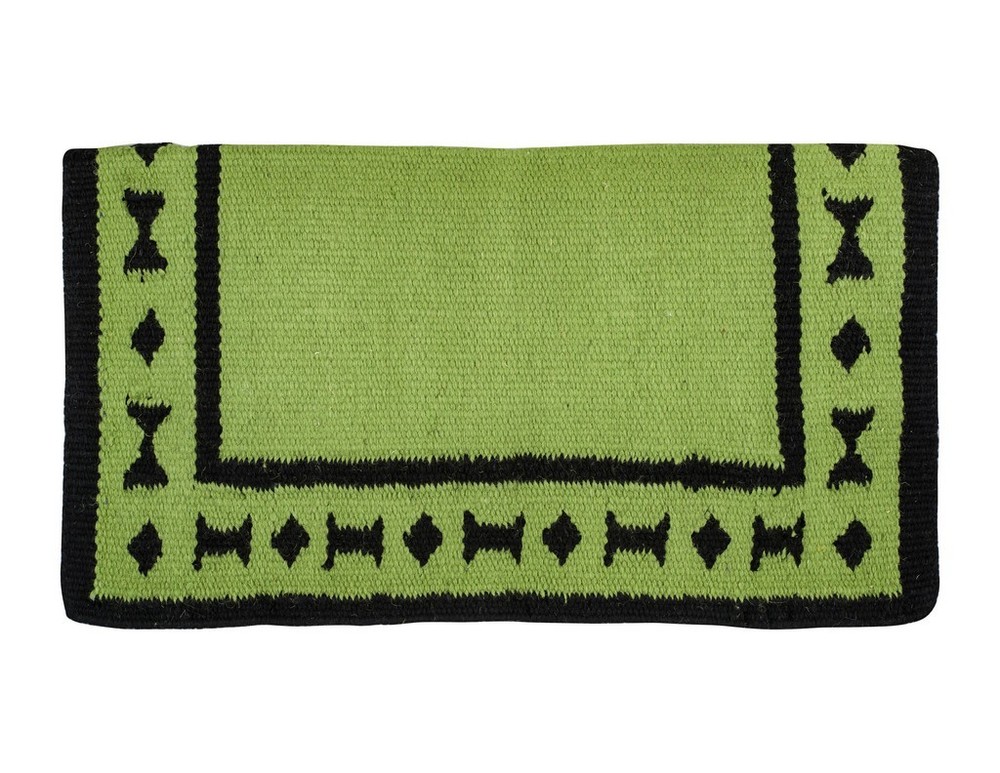 Tabelo Western Saddle Blanket Border Pattern Wool Show 36 x 34 723685