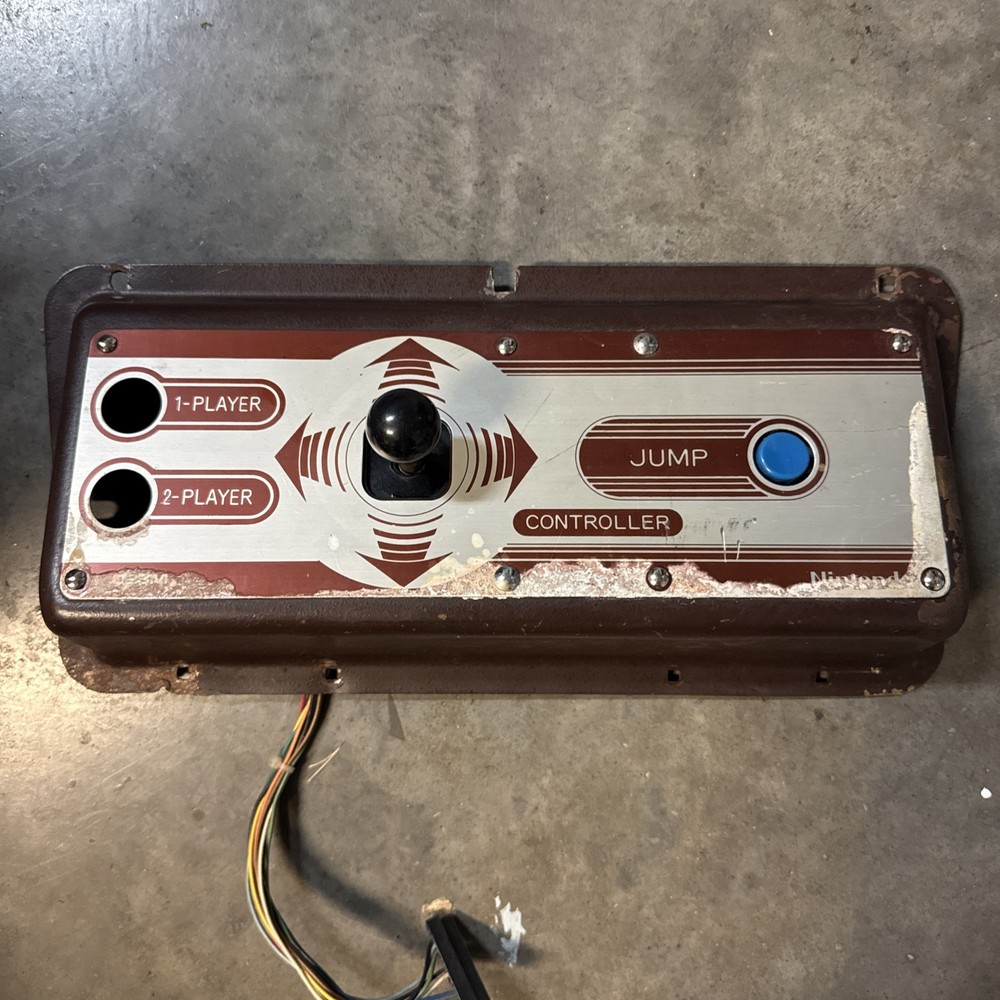 Nintendo Donkey Kong Cocktail Arcade Control Panel #2