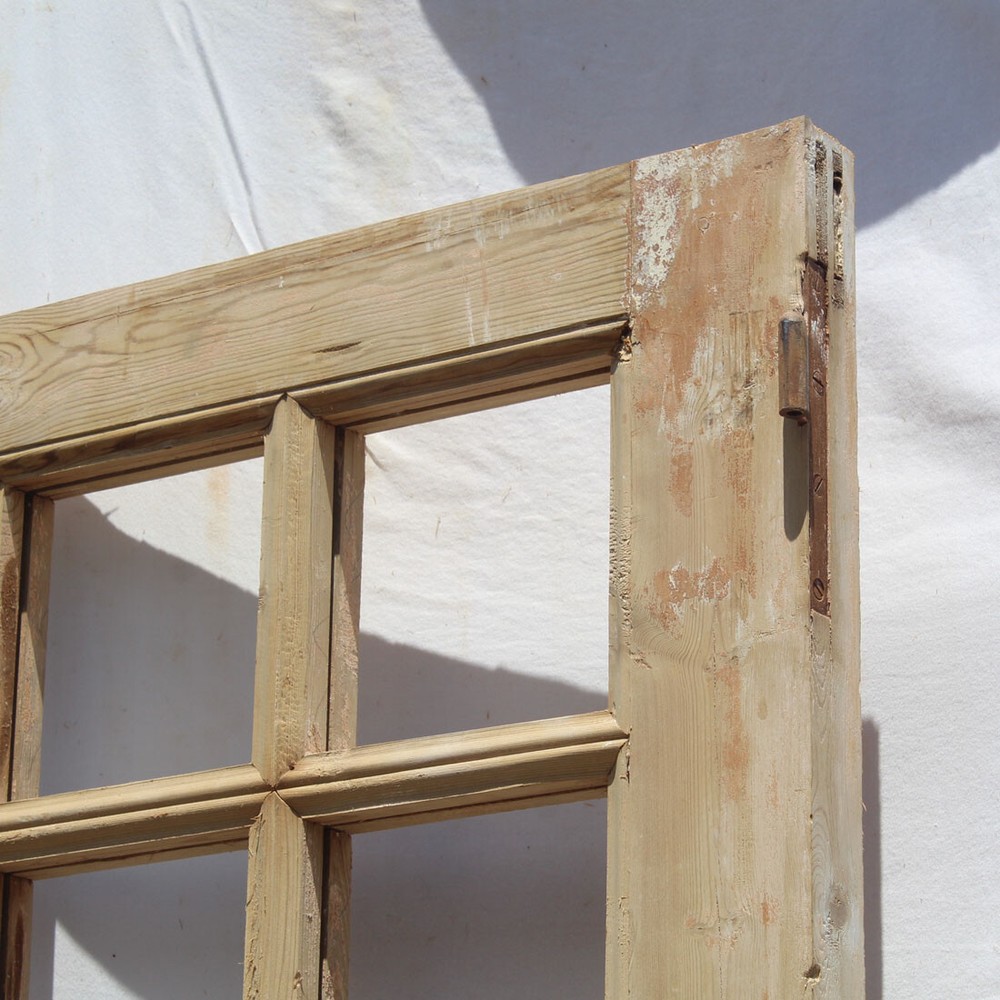 Reclaimed 29” Door with Divided Windows, Antique Doors, NED2387