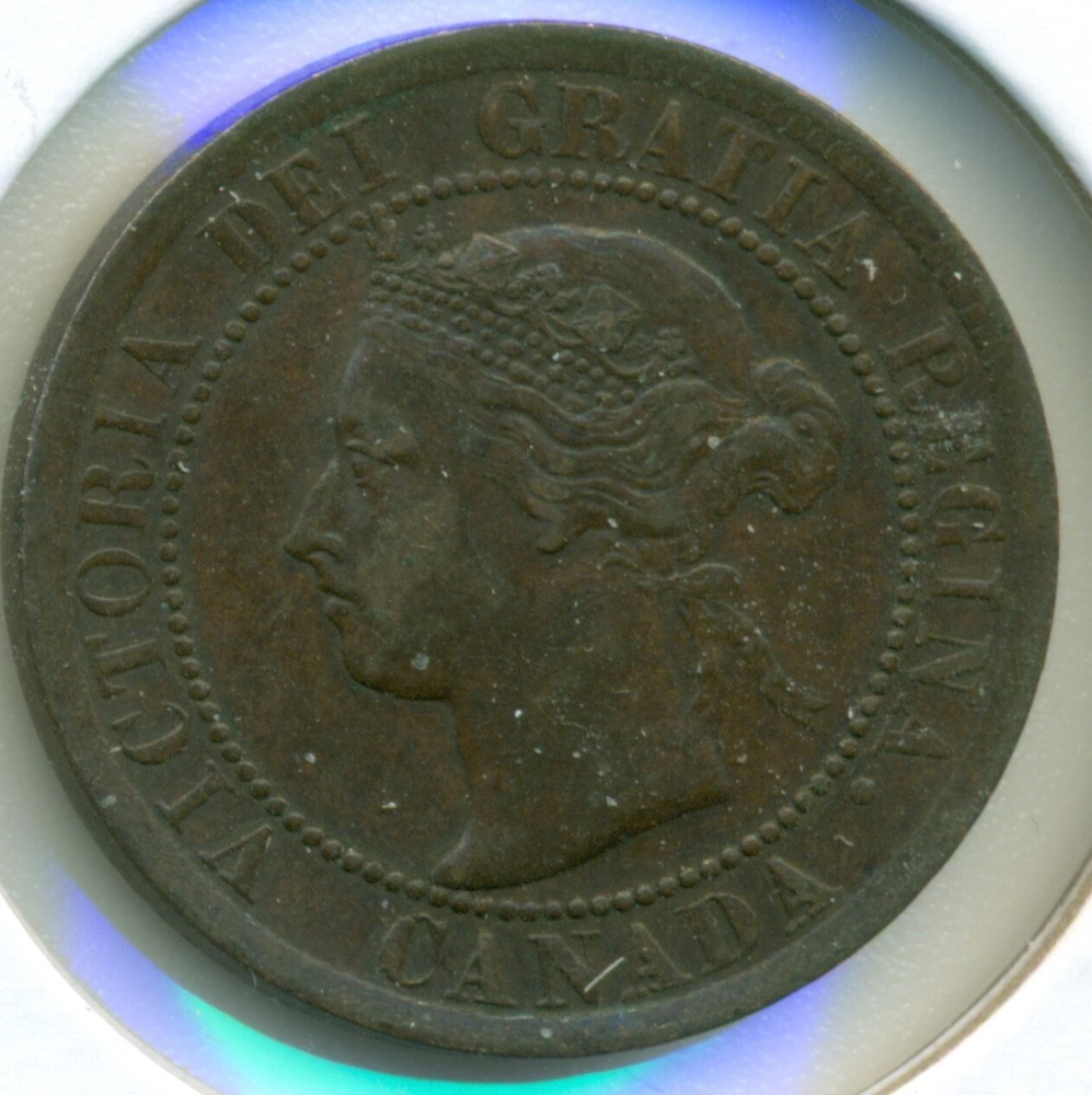 1895 CANADA LARGE CENT, EXTRA FINE, GREAT PRICE!