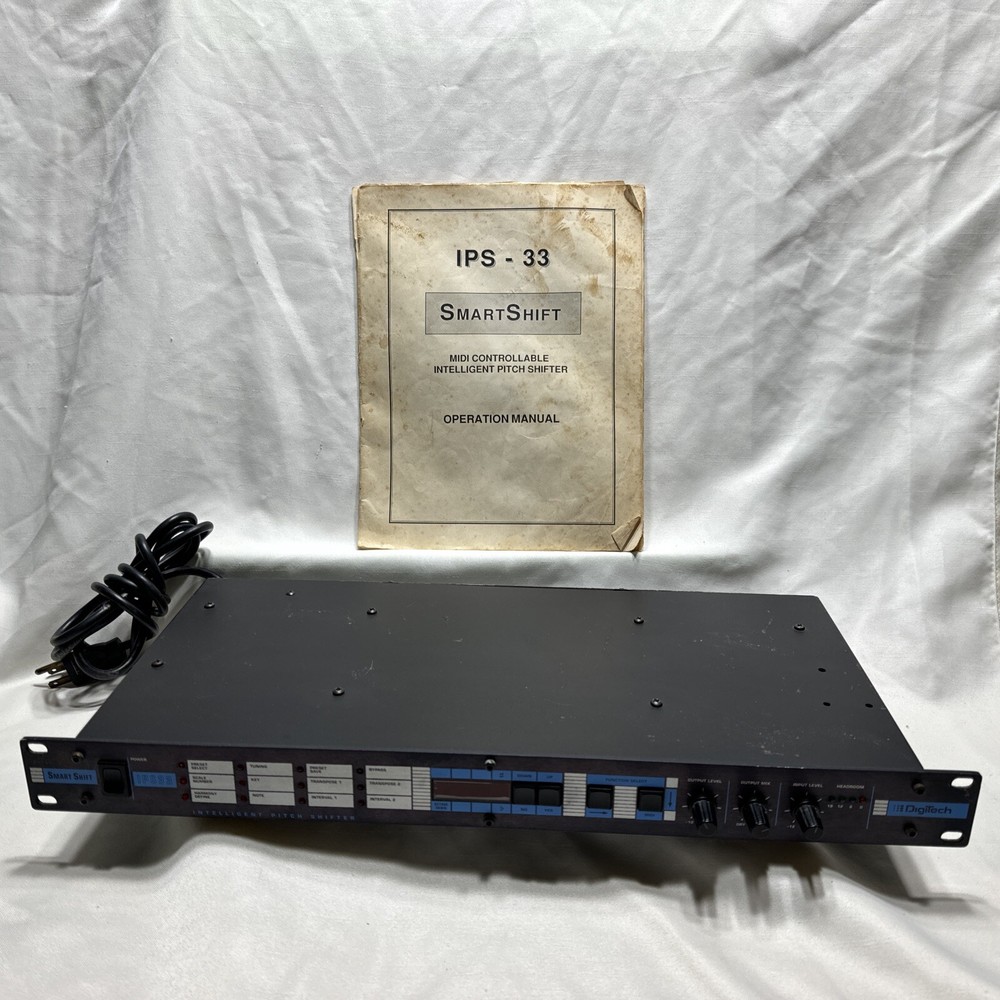 Digitech IPS33 Smart Shift, Intelligent Pitch Shift