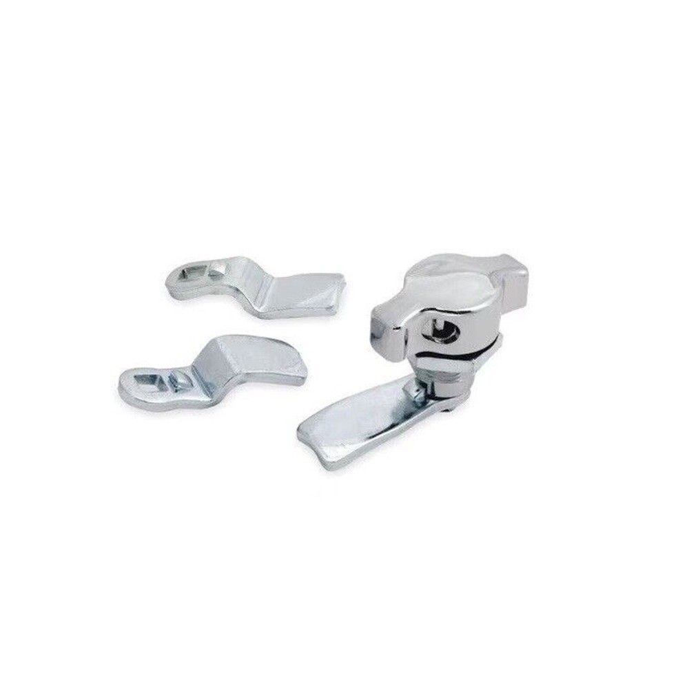 Zoro Select Cam Latch, Padlockable, Chrome, T Handle 1XPF3