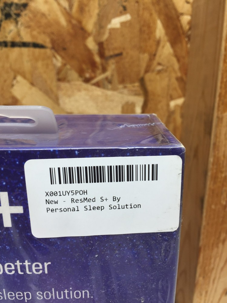 NEW ResMed S+ Personal Sleep Solution Tracker Sleepsensor Techology