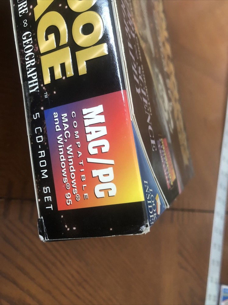 Encore Education Middle School Advantage 5 Disk CD Set New In Box Math History