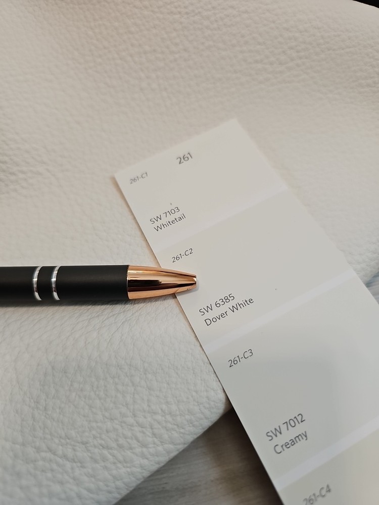 4oz DOVER WHITE LEATHER UPHOLSTERY HIDE SHEET,PANEL SOFT FULL GRAIN 25+sqf