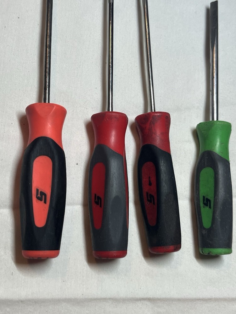 Snap-on Mini Screwdrivers & Pick (4 Pcs)