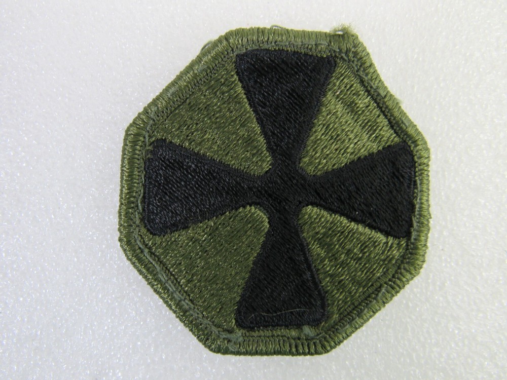 US Army 8th Army Korea Command Subdued Sew On Shoulder Patch BDU ACU Uniform