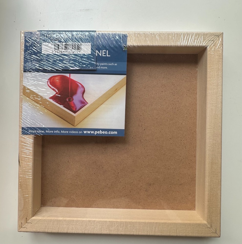 Pebeo Liquid Art Panel - 10" x 10"