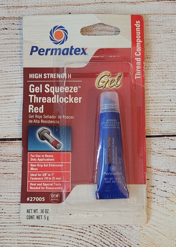 Permatex - Threadlocker Red Gel - High Strength #27005