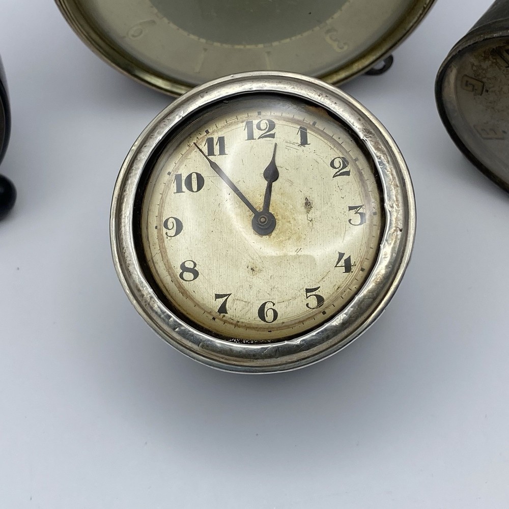 4 X Vintage Clocks - Untested