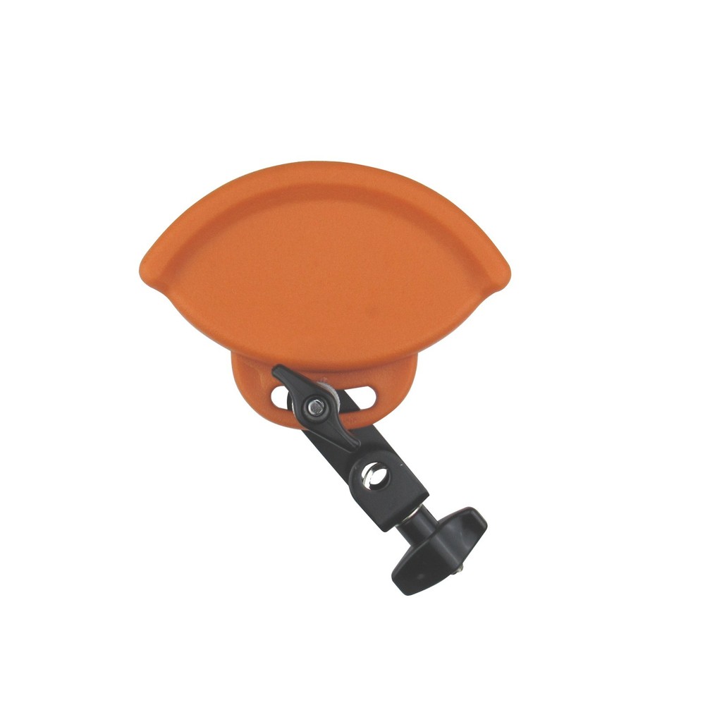 Plastic Block Drum Percussion Block w/ Adjustable Mounting Bracket 5.75"x3.25"