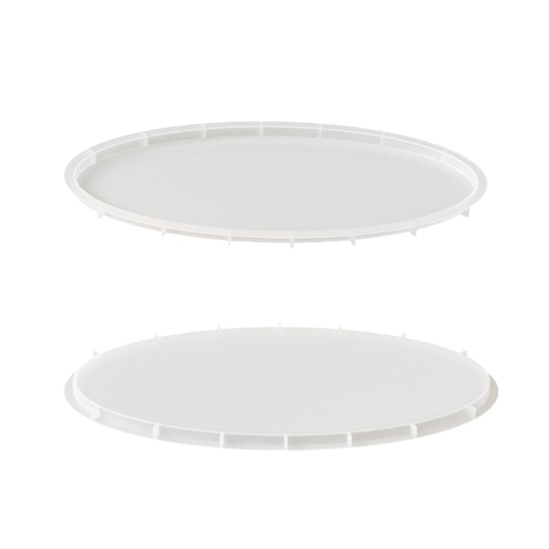 Flexible Oval Mould For Handmade Projects And Coaster