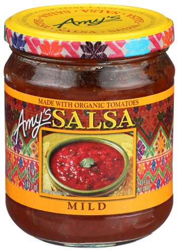 Amys Salsa Mild 14.7 OZ Pack Of 6