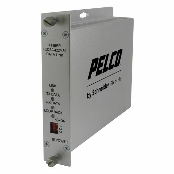Pelco FTD1M1ST 1 Channel ST Fiber Transmitter, Multi-Mode
