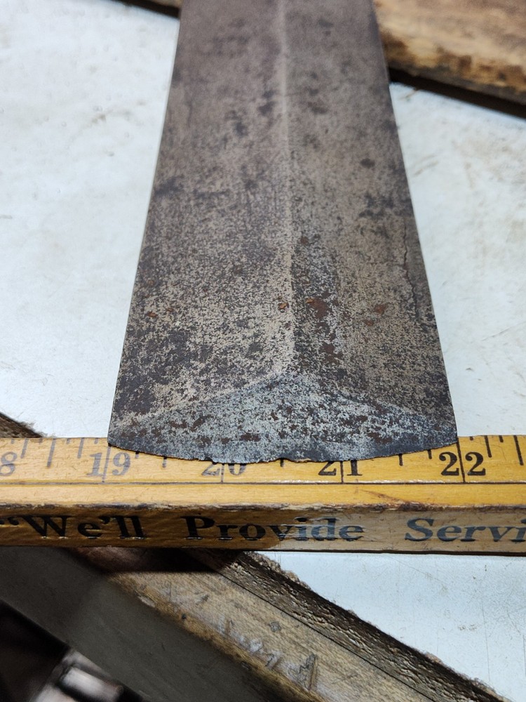 Antique Douglas Barn Slick Timber Framing Chisel 3" Tool Boat Maker Timberframe
