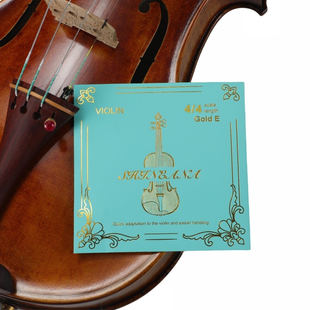 Violin Strings Full Set, Violin Strings , Carbon Steel Core, Medium Tension,L...
