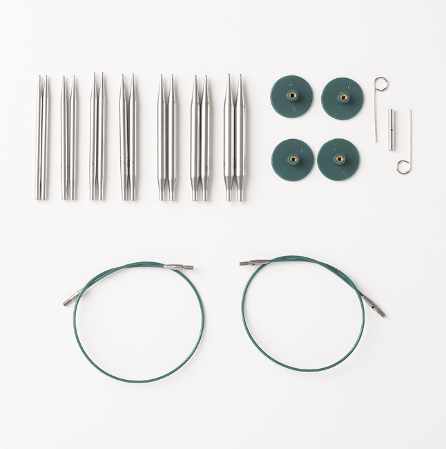 Reflections Interchangeable Knitting Needle Bundle Stainless Steel IC Set