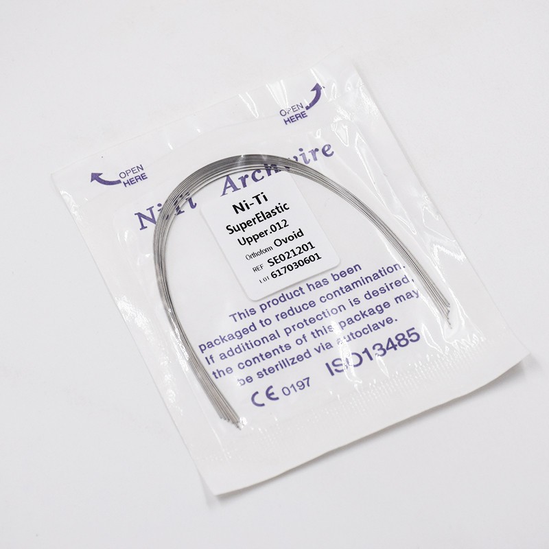 Dental Orthodontic Arch Wire NITI Super Elastic Round Rectangular Upper Lower