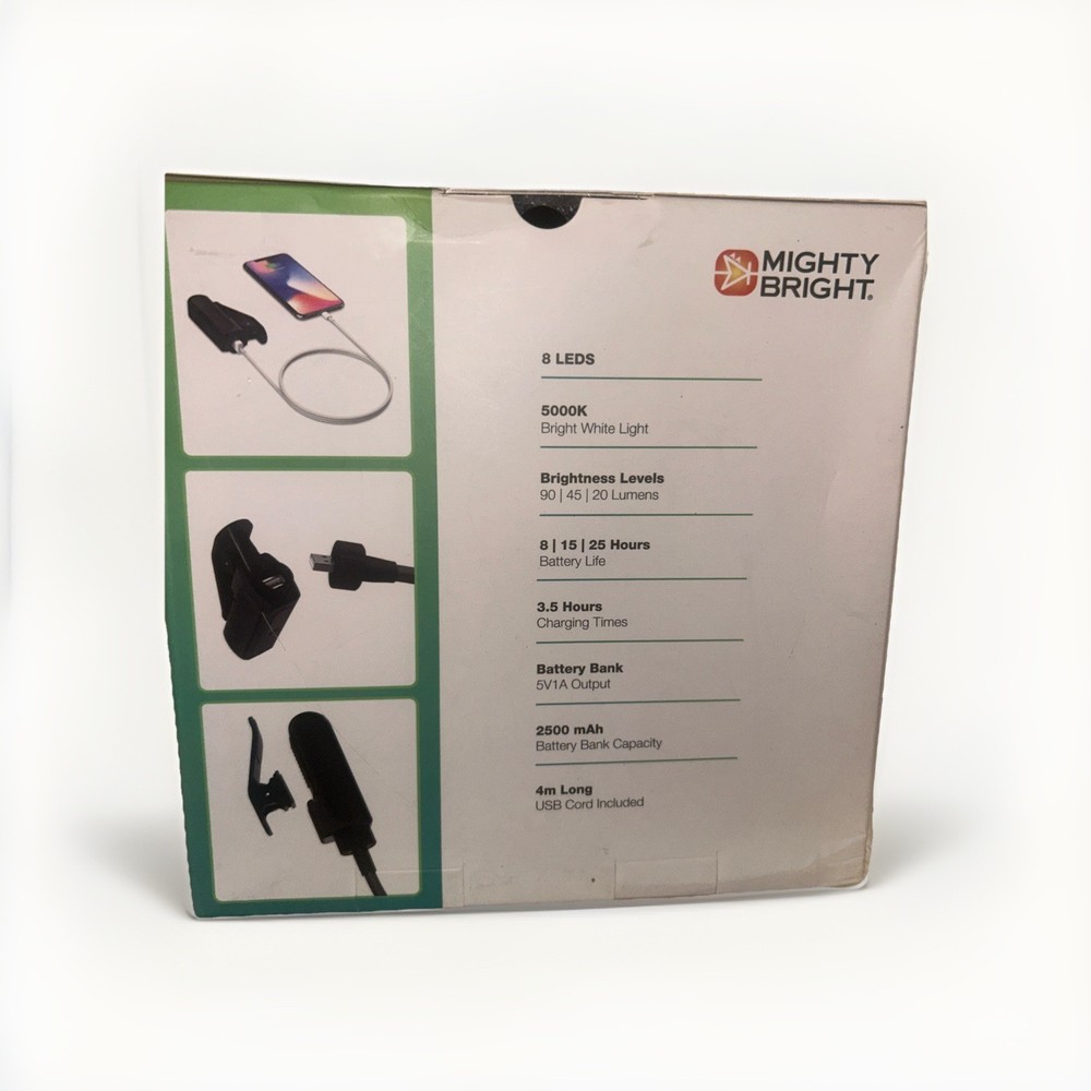 Mighty Bright BrightFlex® High-Power Rechargeable Light & Detachable Battery