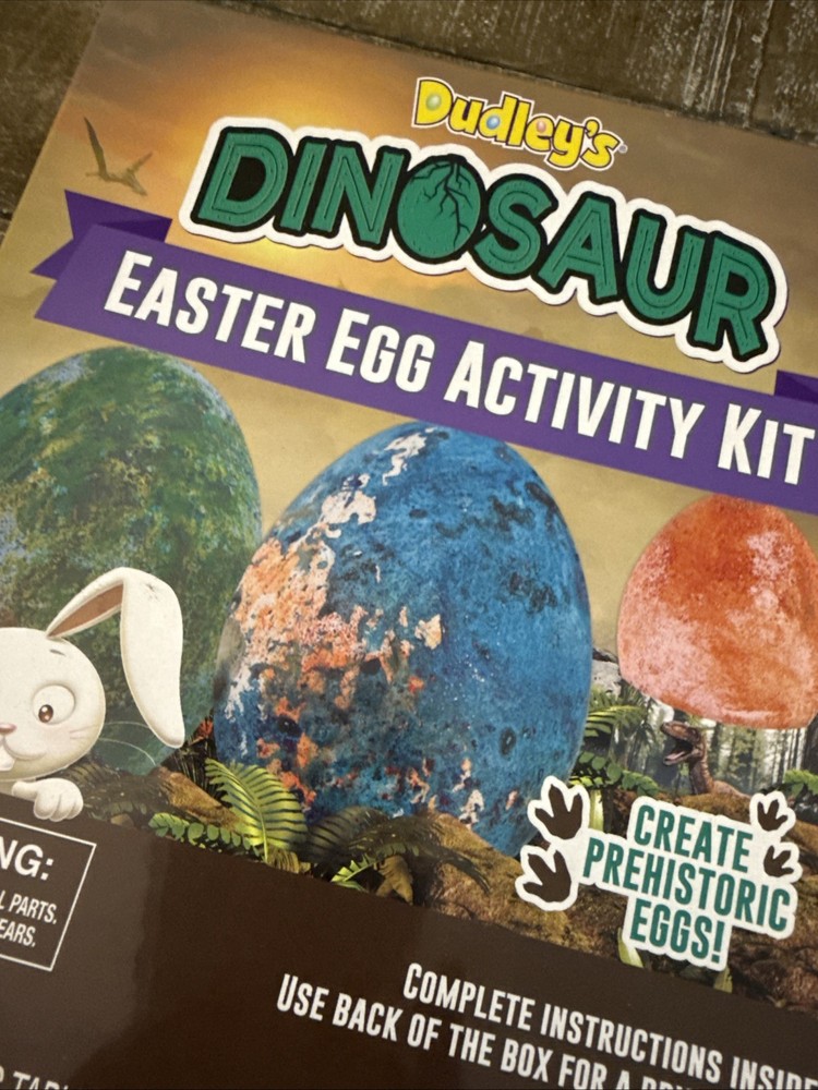 Dudley Dinosaur Easter Egg Activity Kit