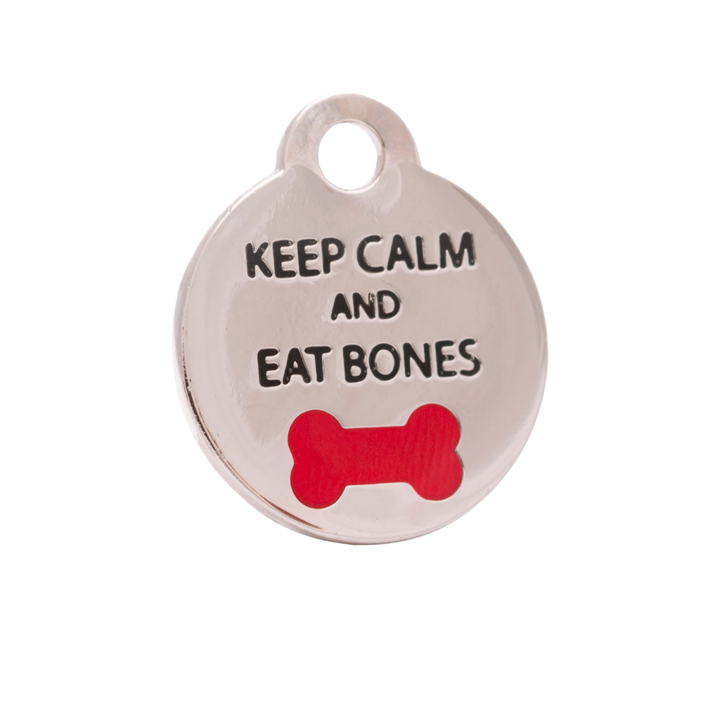 Keep Calm Pet ID Tag