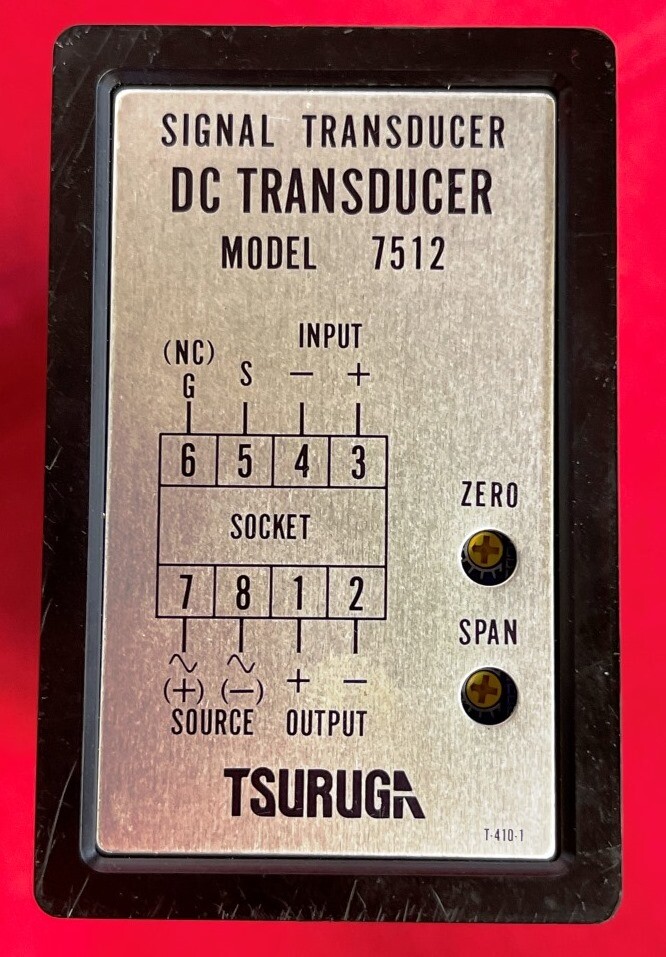 TSURUGA SINGLE TRANSDUCER 7512-00-05-3