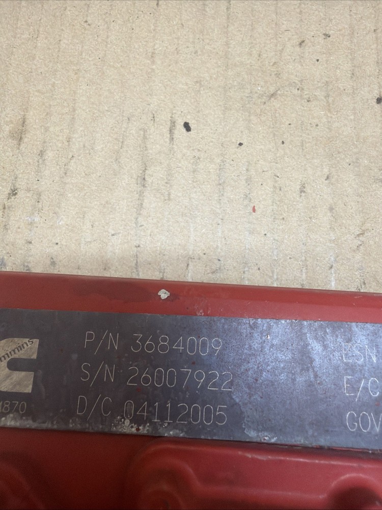 Cummins CM870 ECM Electronic Control Module 3684009 26007922