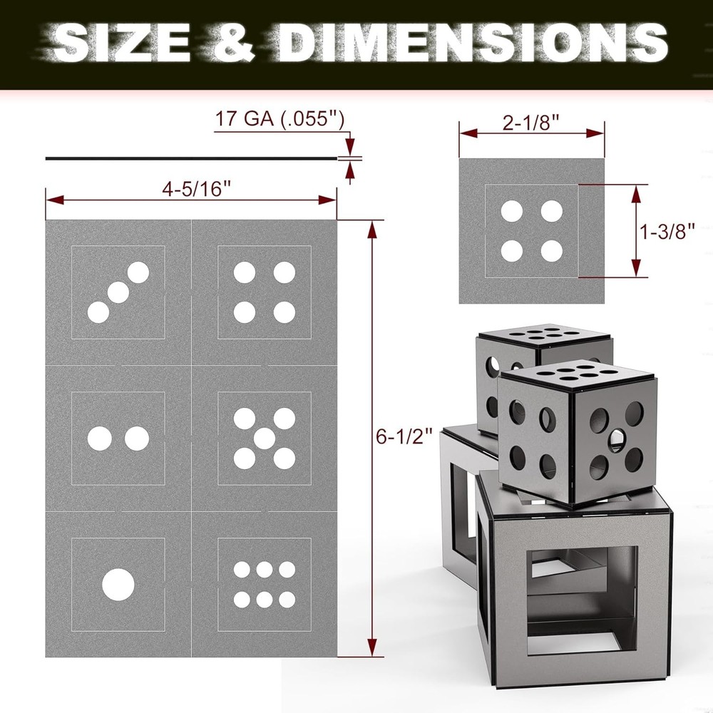Versatile 14 Gauge 24-Piece Welding Practice Kit - Perfect for Skill Development
