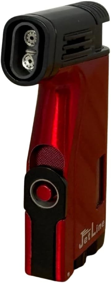 Jetline C-45 Dual Flame Cigar Lighter - Red