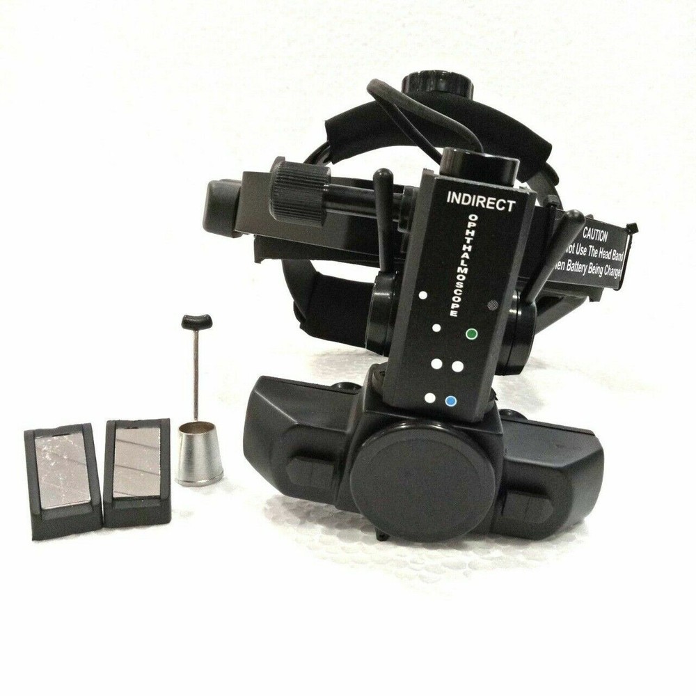 New Indirect Ophthalmoscope Wireless Rechargeable Head Worn Type