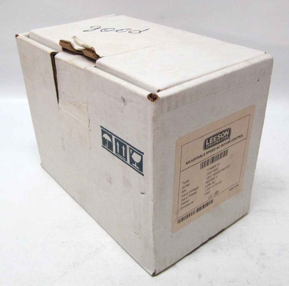 Leeson Speedmaster SM Plus Series Adjustable Speed AC Motor Control 174464.00