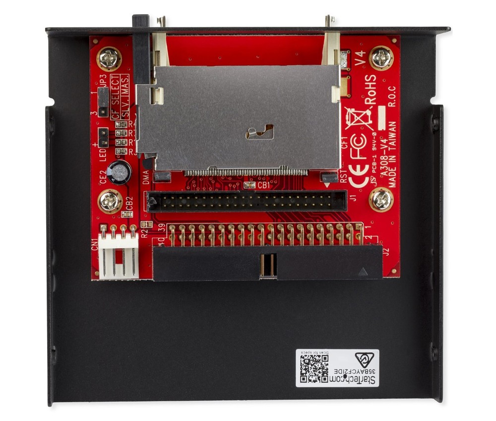 StarTech 3.5" Drive Bay IDE to Single CF SSD Adapter Card Reader - CompactFlash