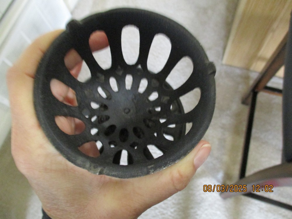 Vintage Cast Iron Twine Holder String Holder Table Mount