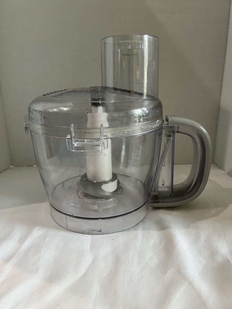 Black & Decker FP2500 Food Processor Work Bowl Gray Handle, Blade and Lid