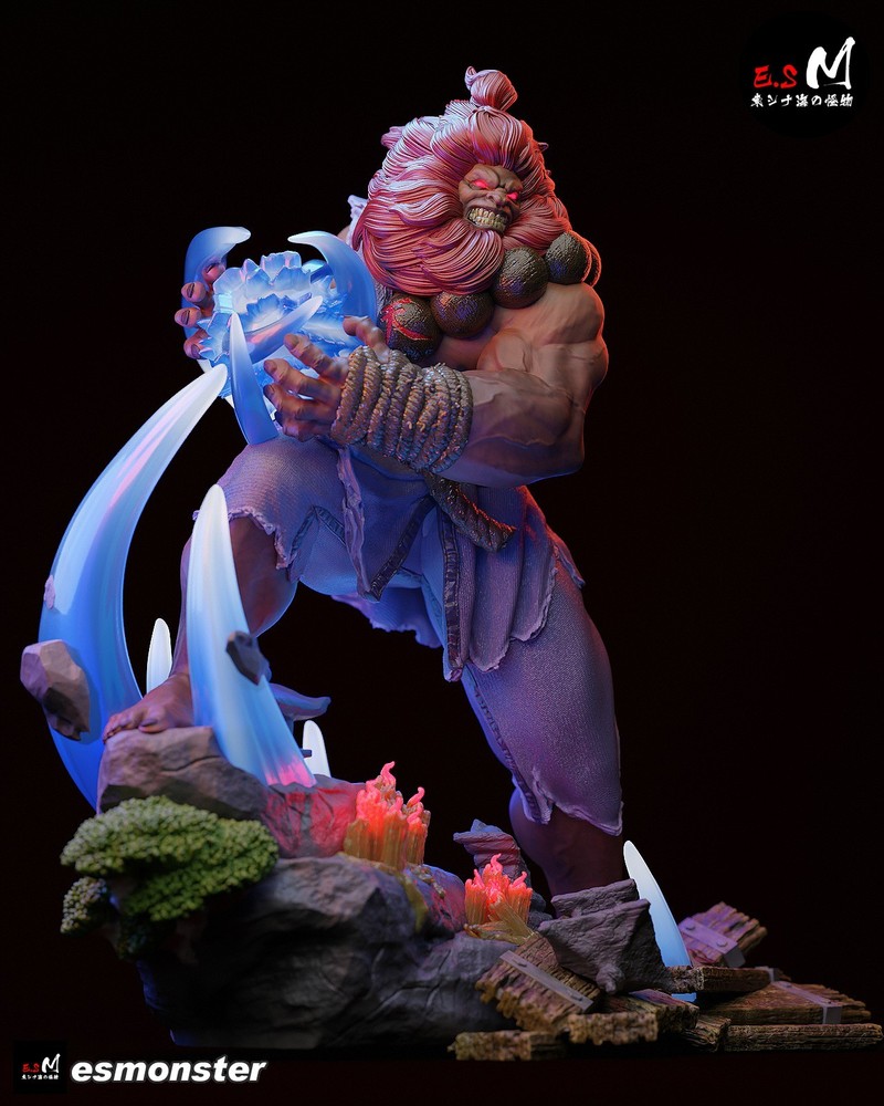 Akuma 3D Printed Kit Unpainted/Unassembled
