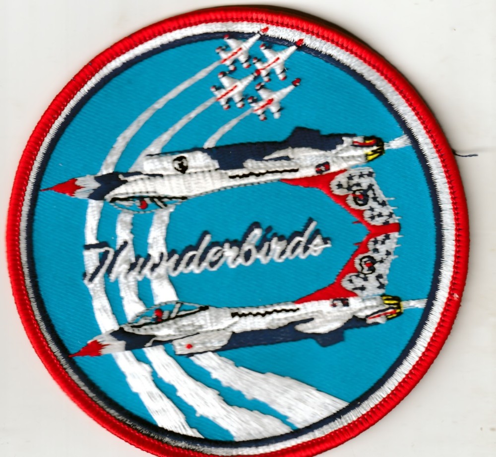 USAF Air Force Air Demonstration Squadron Thunderbirds patch