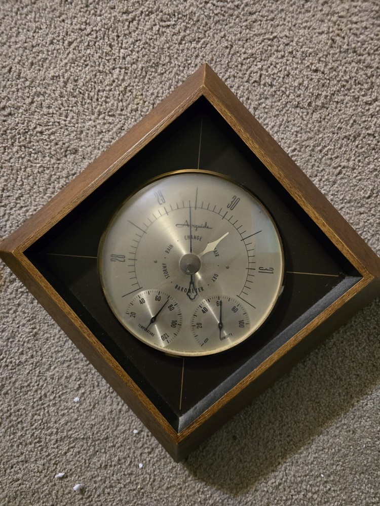 vintage airguide weather station