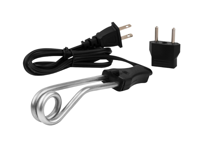 Immersion Water Heater Small Travel Compact Floating Boiler Electric Heat Pools