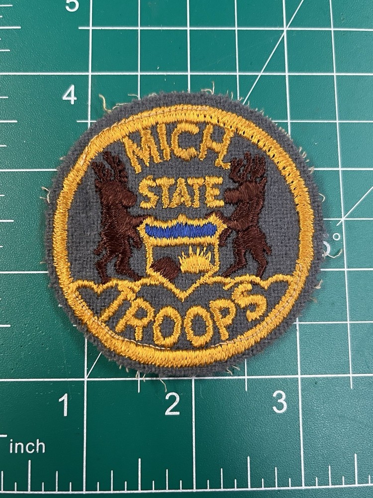 WWI Era Michigan State Troops Patch