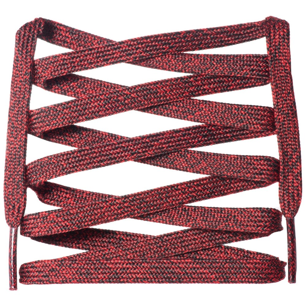 LitLaces - Soft Threaded Multi Colored Flat Shoelaces for Running Shoes