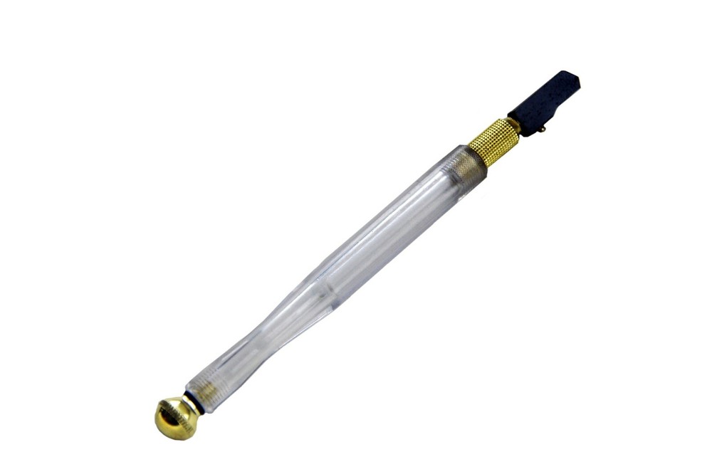 Hand-held Plastic Handle Oil-filled Glass Cutter Multi-function Marking Pen Tile