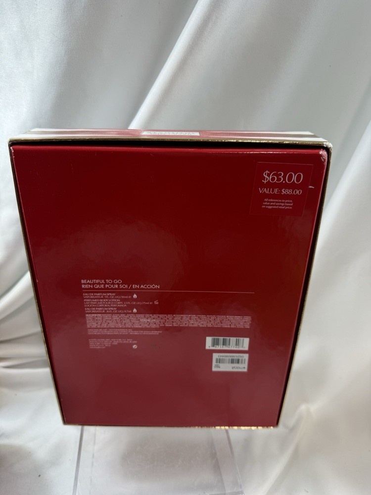 Estee Lauder Beautiful Empty Box 11X8.5X2.5"