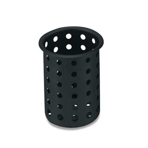Vollrath 52633 Flatware Cylinder Black Plastic