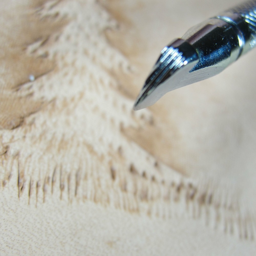 Japan Select - #R001 Extra Thin Lined Figure Carving Stamp (Leather Tool)