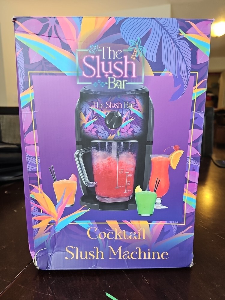 The Slush bar cocktail Slush Machine. New Open Box