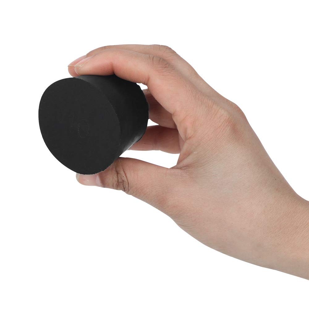 22-Pack 13 Assorted Sizes 000# -10# Solid Rubber Stoppers