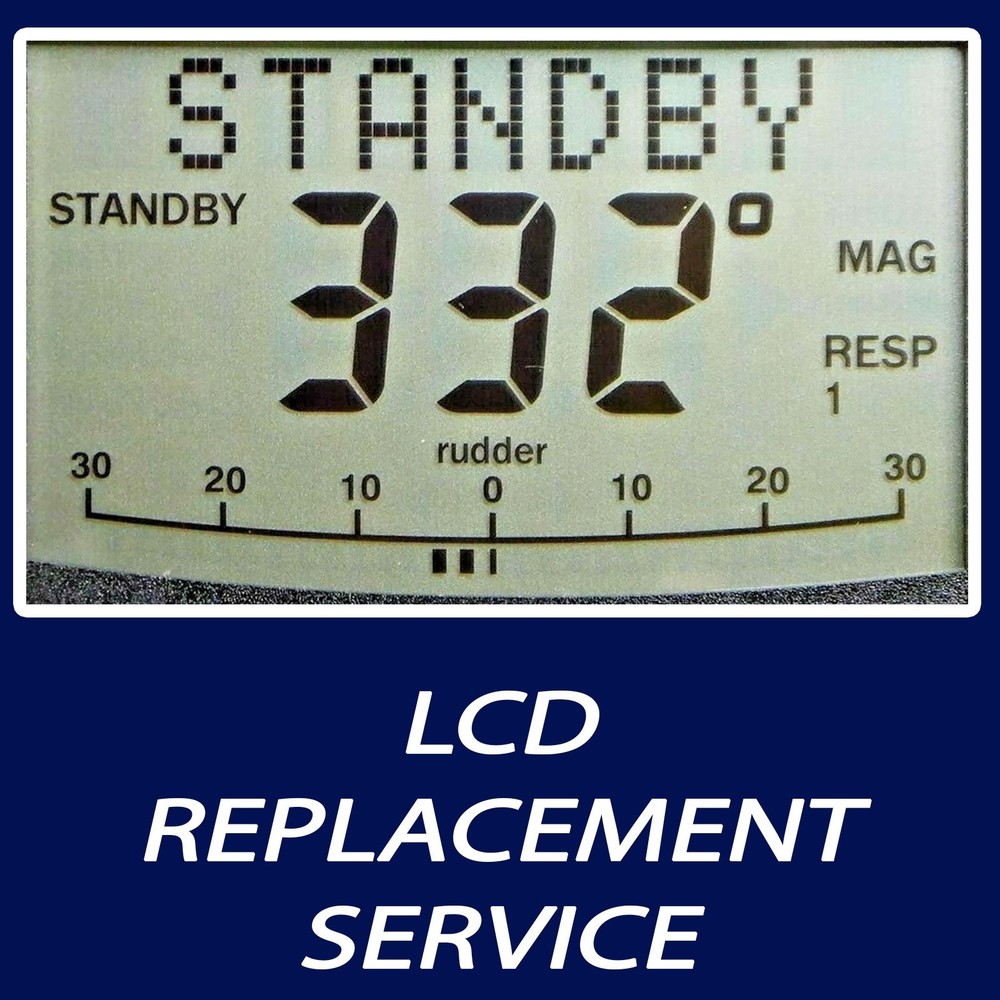 LCD Screen INSTALLED for Raymarine  ST6000+ / ST6001+ Display Replacement