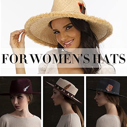 Hat Feathers, 10 Pcs Assorted Colors , Sizes